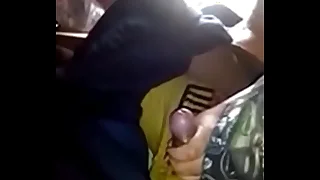 Desi Tie the knot Enjoying In Moving Train